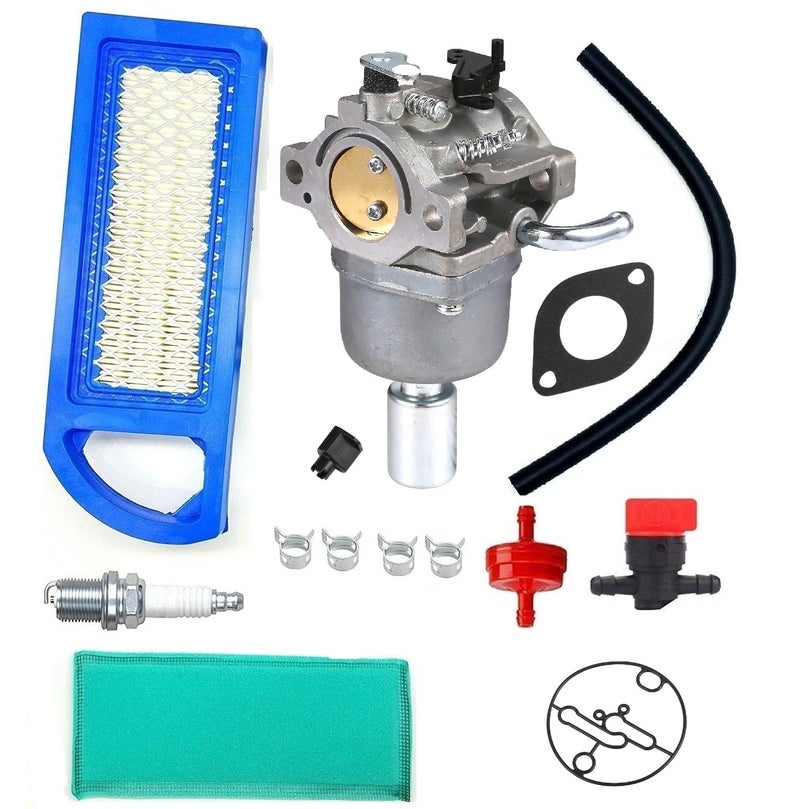 mdairc 796587 594593 Carburetor Carb for 19 19.5 20 20.5 21 HP Engine Craftsman Riding Mower Lawn Tractor Intek Cylinder OHV Motor Nikki carb Replace #591736 594601 591731 796109 - Image 1